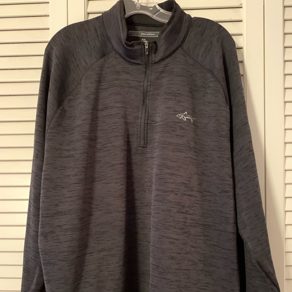 Men’s 1/4 zip Greg Norman Long Sleeve Golf Shirt